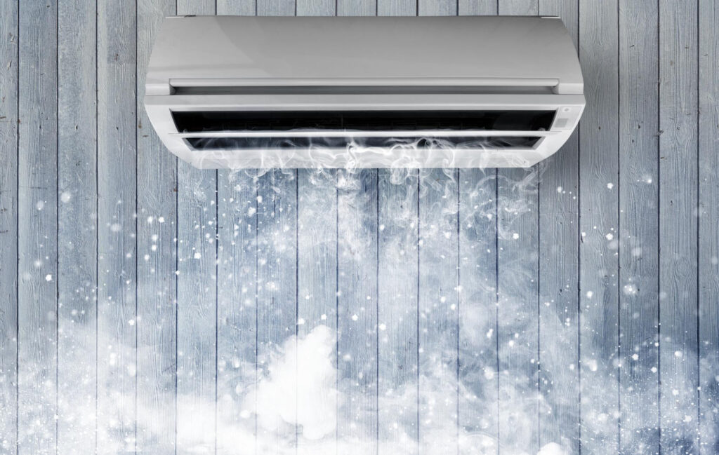 air coming out of ac system